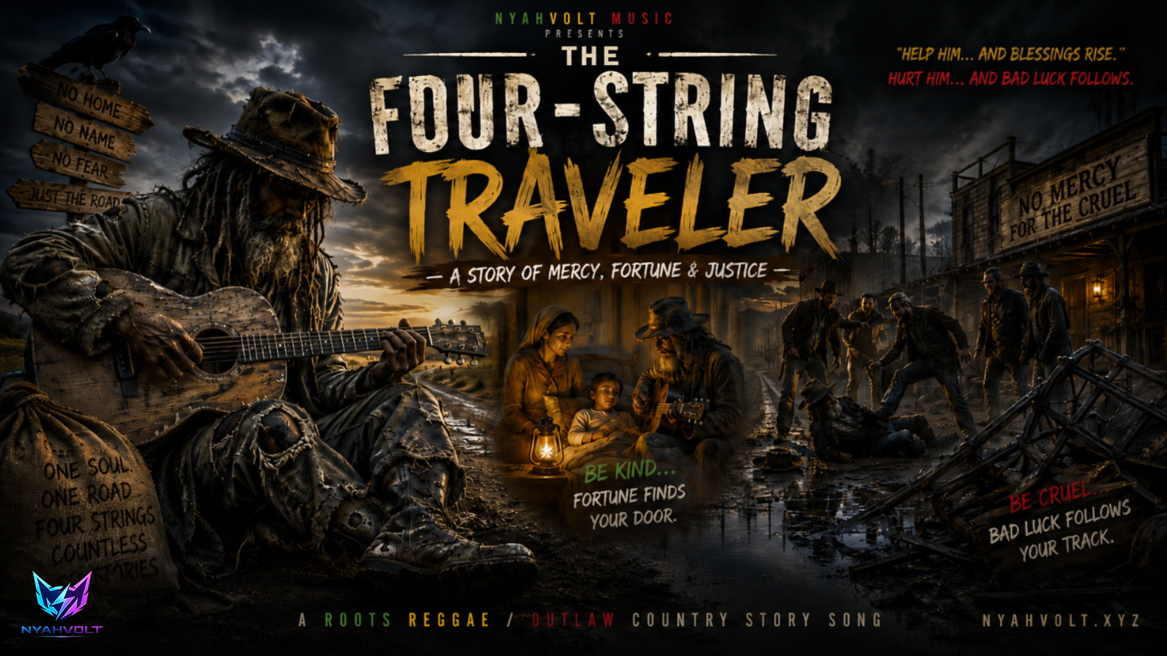The Four-String Traveler