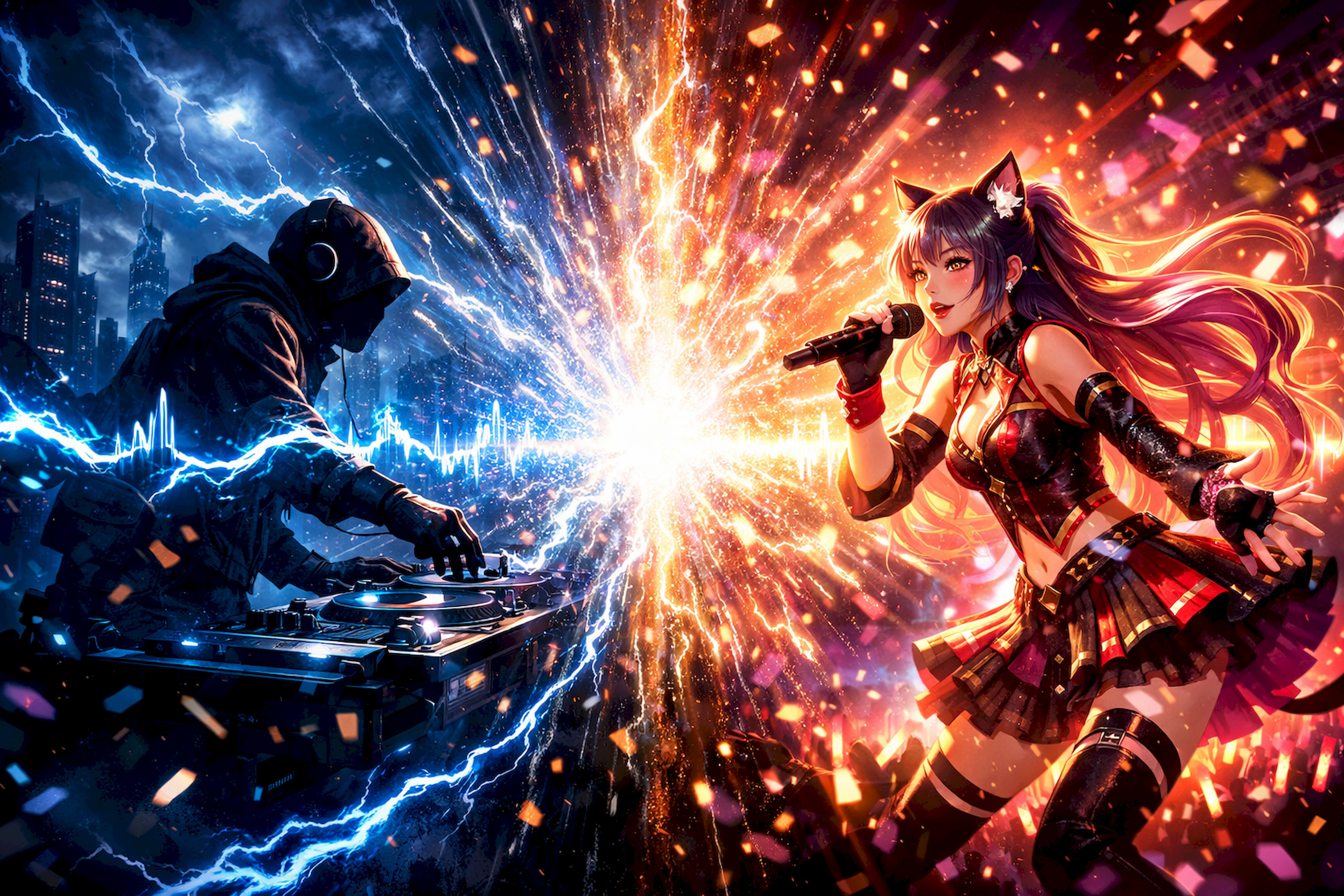 NyahVolt music studio visual